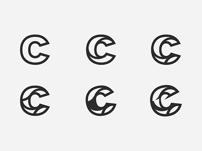 C Lettermark Exploration app developing brand identity branding c c letter c mark c monogram logo c type lettering lettermark logo logotype monogram typography