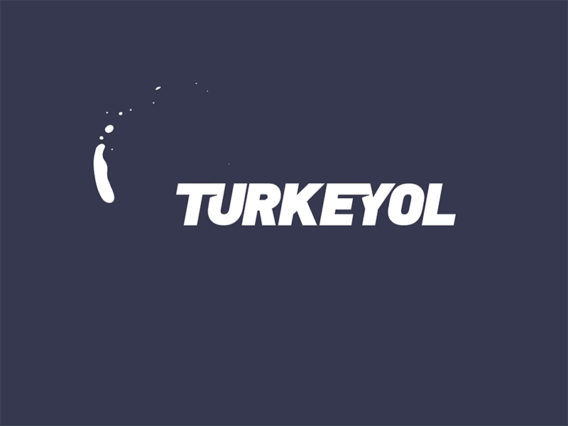 Turkeyol Logo animated logo arrow arrow logo branding international trade logistic logo logistics logo manufacturers motion logo online system trade logo transportation company turkey logo turkeyol