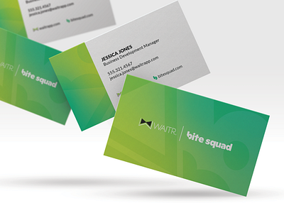 Waitr & Bite Squad Co-Branded Business Card