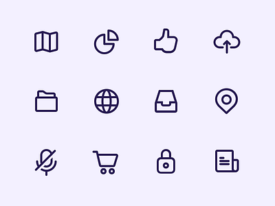 Boxy. Icon Set