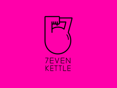 7 Kettle branding design logo