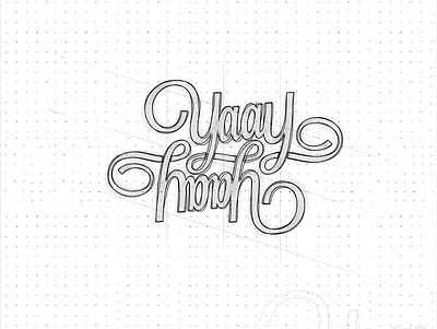 Sketch - YaaY Logo brand identity branding ideation identity logo design logodesign logotype sketchbook sketching
