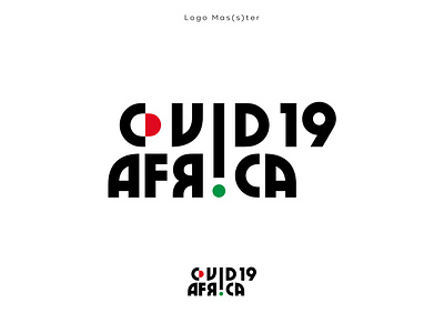 Covid19 Africa - Final Logo adobe branding covid19 digital logo logodesign typo typography vector visual design