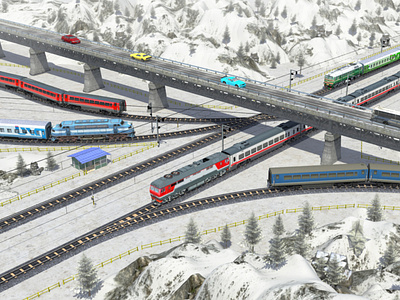 Train Racing Game Simulator - Train Racing