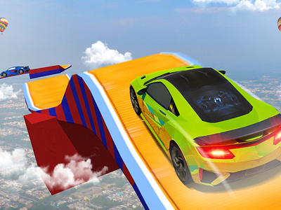 Superhero Games - Mega Ramp Racing actiongames androidgamers androidgames animation carracing design designs dribbble freegames gamergirl gamerguy gamers gaming graphics igames megaramp mobilegames newgames racing redcornergames