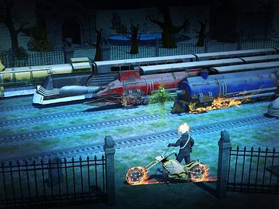 Train Ghost Ride Deadly Trains action androidgamers androidgames animation app branding design flat gamergirl gamerguy gamers gaming icon illustration logo mobilegames typography ui ux website