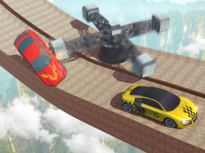 Mountain Climb - Mega Ramp Car Stunts Game androidgamers androidgames app design dribbble gamedesigners gamergirl gamerguy gamerlife gamers gaming graphics megarampgames mobilegames mountainclimbgames newgames play racing ui uidesign