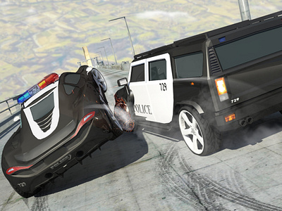 Police Car Driving Simulator - Crime City Police Car Driving