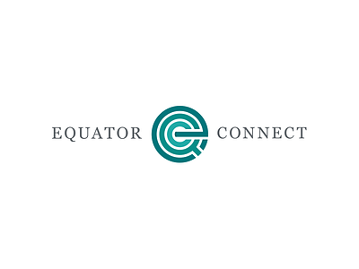 EQC logo colour treatment colour logo monogram palette