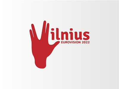 Vilnius x The Roop branding eurovision icon illustration logo logo design song the roop vilnius