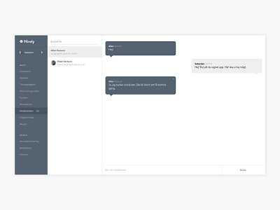 Chat interface for Hively