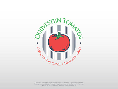 Tomaten branding design dribbble green icon idea illustration illustrator logo logodesign manche manchedesign minimal red tomaten tomato vector