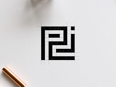 RPJ logo design