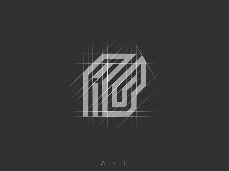 AG logo design by lukcy.sraz on Dribbble