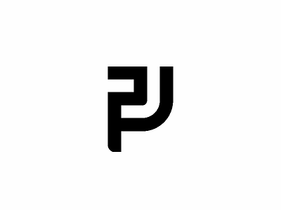 PJ monogram logo