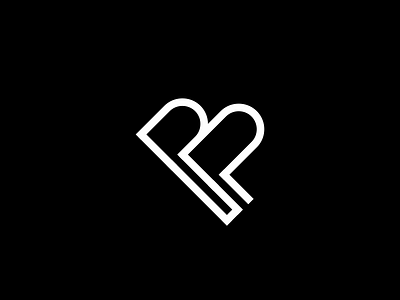 PP heart monogram logo