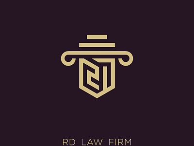 RD LAW FIRM LOGO branding design graphic design icon illustration illustrator logo vector