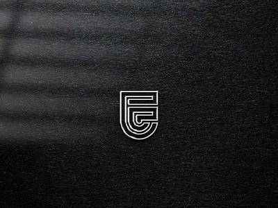 FE monogram logo design