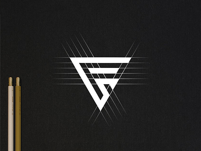PS triangle logo branding design graphic design icon illustrator logo vector