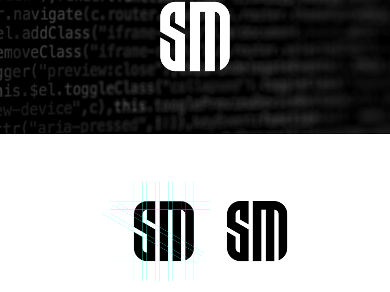 SM logo by logo_jo394 on Dribbble