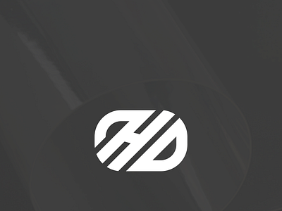 HD letter logo