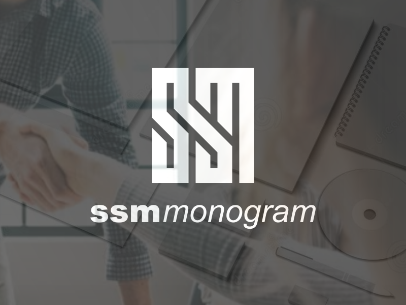 Ssm Momogram Logo By Lukcy Sraz On Dribbble