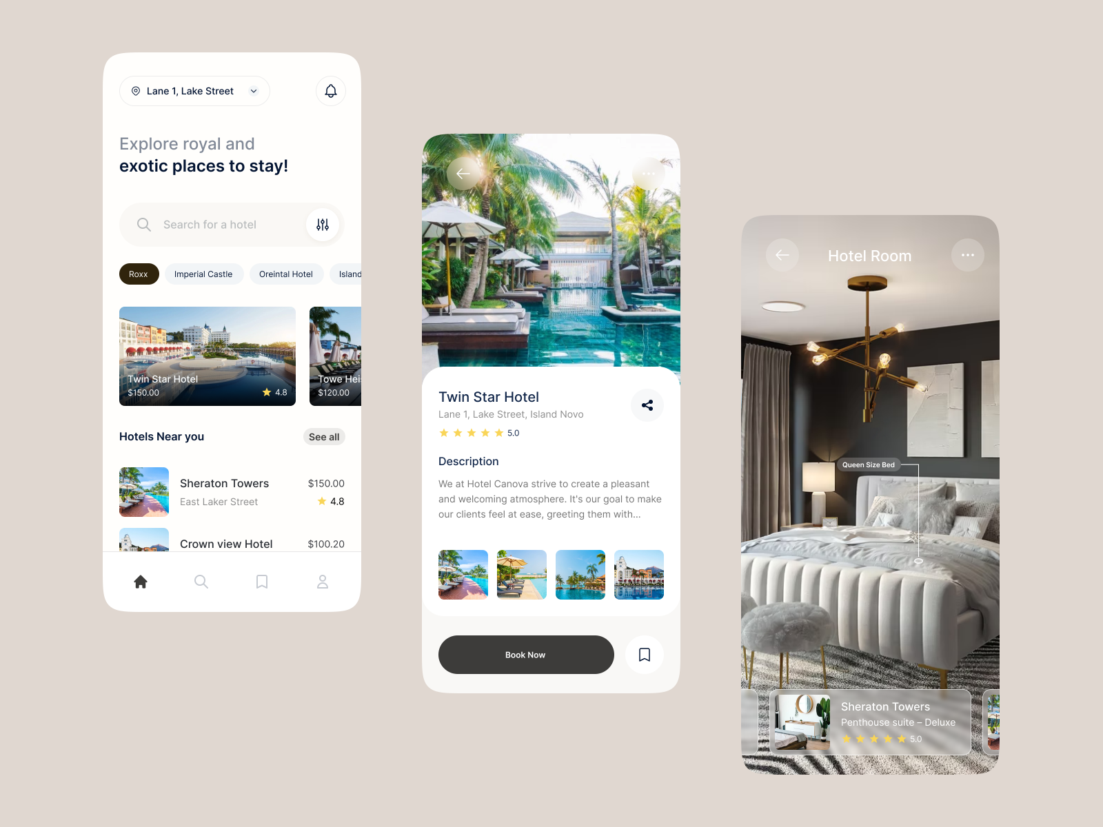 Hotel Booking App UI By Samuel Godis On Dribbble