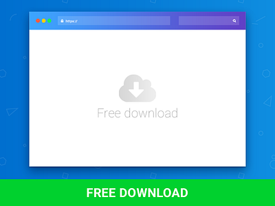 Flat browser 2.0 [FREEBIE] browser download flat free freebie psd