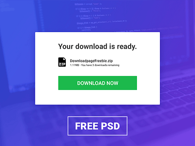 Download Ready [FREE PSD] box download free freebie psd