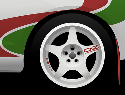 Rally Car Teaser (WIP) car design illustration racecar rally car vector vehicle