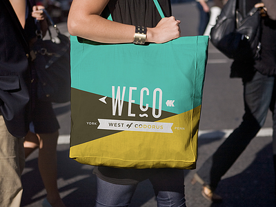 WECO Mockup branding color identity logo
