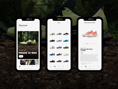 Nike advertising agency mobile app design nike sports ui ui ux ui design user inteface user interface design user interface designer ux