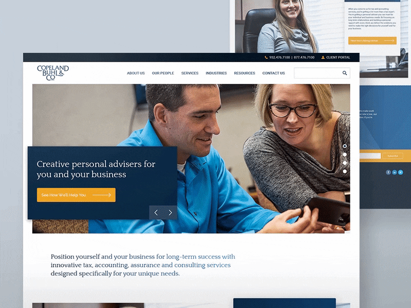 Copeland Buhl - Accountant Homepage