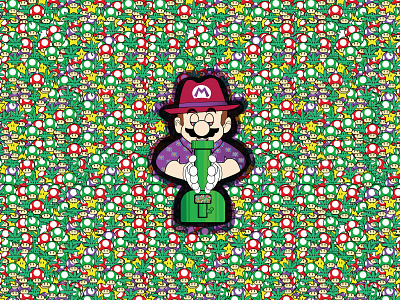 The Real Mario Party adobe illustrator design illustration mario mariobros nintendo super nintendo vector vector art vector artwork