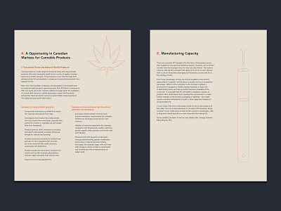 Apothecary Botanicals Document Layout