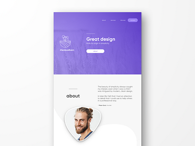 Personal website - work in progress branding design ui web