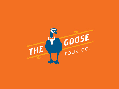 Thegoose branding identity illustration logo type typography