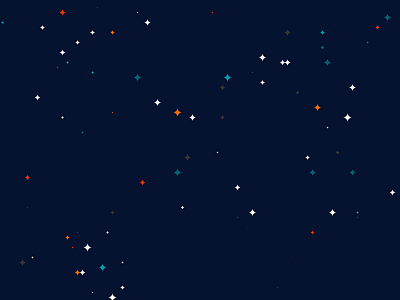 Random Shape Generator background processing stars