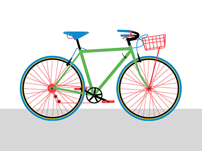 Ghosting Porteur Bike bike gif