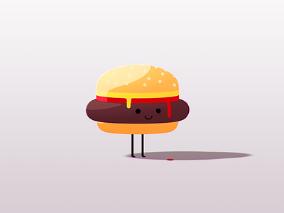 Burger Boy v2.0 burger c4d illustration photoshop