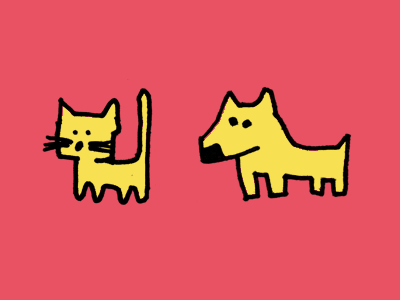 Raining Cats & Dogs by Nigel Payne on Dribbble