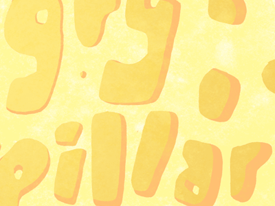 ...some more cheese cheese hand drawn swiss typography