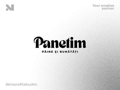 Panetim Logotype baker bakery brand branding logo logotype