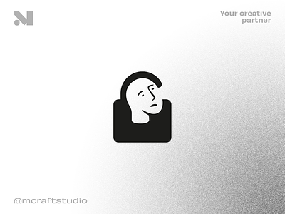 Captured Person Icon captured closed face icon illustration lock logo man women
