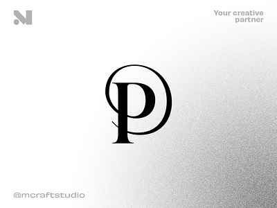 P monogram mark