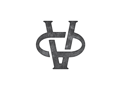 OV monogram badge brand branding geometry letters logo logo design logotype monogram texture
