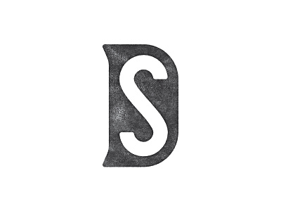SD monogram badge brand branding geometry letters logo logo design logotype monogram texture