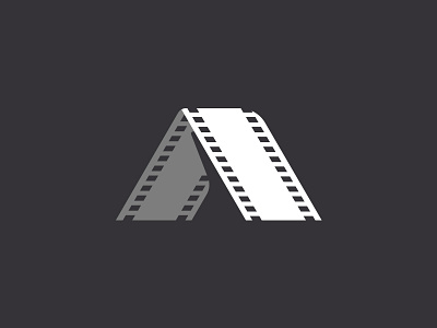A monogram brand camera cinema cinematography film icon logo monogram symbol