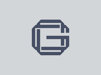 GG monogram badge brand branding design geometry letters logo logotype monogram texture