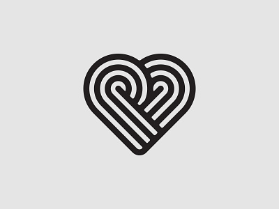 Geometric hart geometric heart icon line logo love wedding